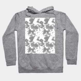 Soft Gray Tie-Dye Hoodie